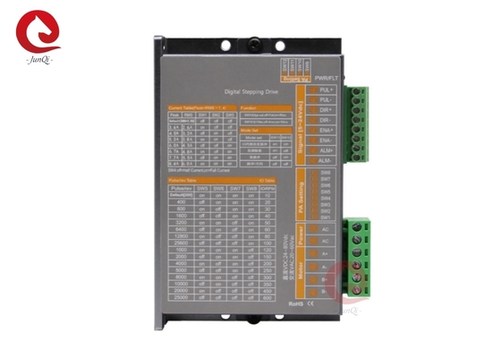 Junqi 24V~80VDC stroom2.0A~8.4A Digitaal stapje duiken voor 4,68-draad 2-fase stappenmotor