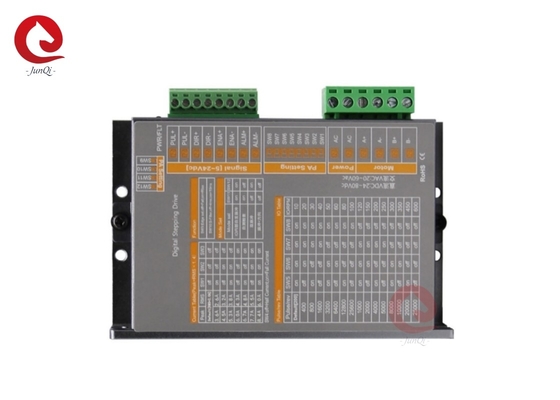 Junqi 24V~80VDC stroom2.0A~8.4A Digitaal stapje duiken voor 4,68-draad 2-fase stappenmotor