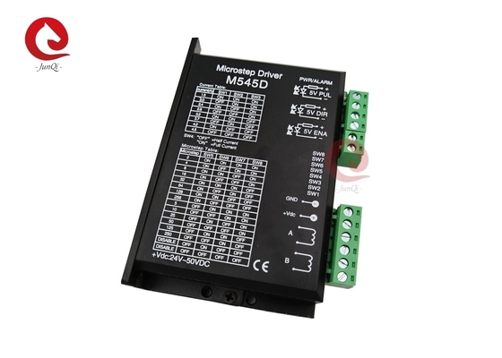 Junqi Nema23/34 Stepper Driver DM545D 4.5A 24~50VDC Voor 2 Fase Stepper Motor Controller CNC Gravure Machine