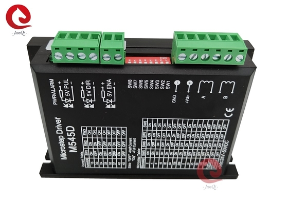 Junqi Nema23/34 Stepper Driver DM545D 4.5A 24~50VDC Voor 2 Fase Stepper Motor Controller CNC Gravure Machine