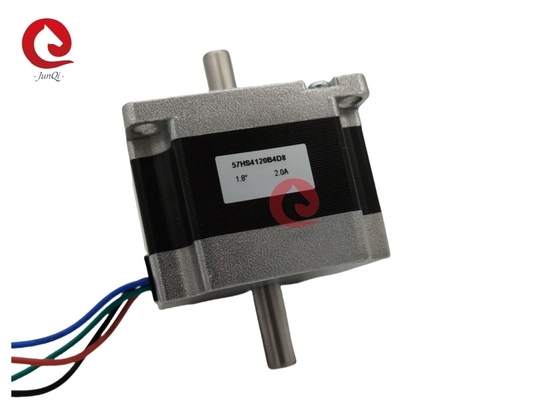 Junqi Nema23 Dual Shaft Stepper Motor 57HS4120B4/B4D8 Holing Torque 0,55N.m/0,7N.m