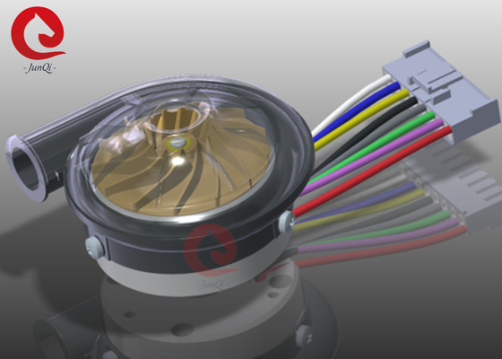 24VDC 37000rpm Hoge snelheid 21m3/h Luchtstroom borstelloze gelijkstroomblazer OWB7040AL-24V Voor BIPAP