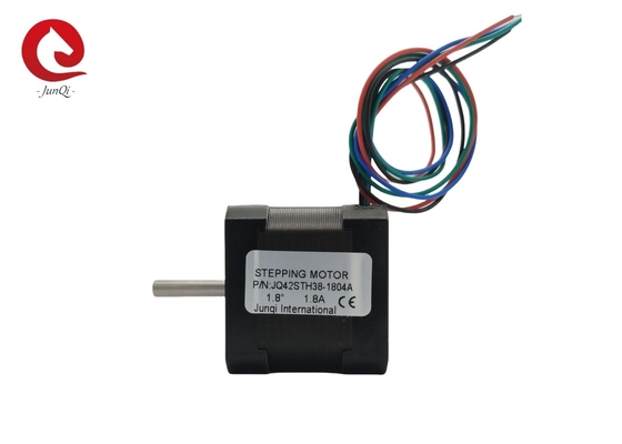 JQ42STH38-1804A 4-Lead Nema17 Stepper Motor 38mm Lengte 1.8A 0.4Nm Voor CNC Laser en 3D Printer