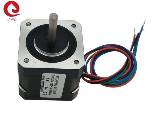 JQ42STH38-1804A 4-Lead Nema17 Stepper Motor 38mm Lengte 1.8A 0.4Nm Voor CNC Laser en 3D Printer