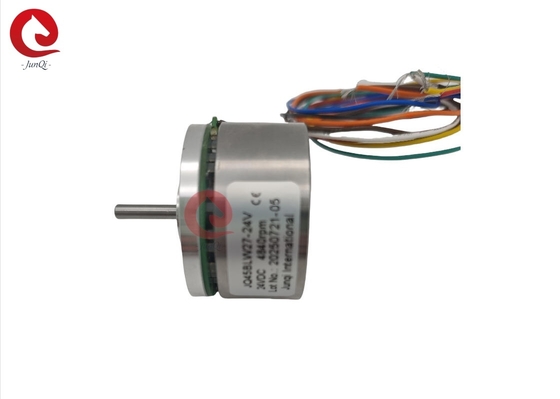 JUNQI  JQ45BLW27 24V 4840rpm 130mN.m Koppel Vlakke Rotor BLDC Motor