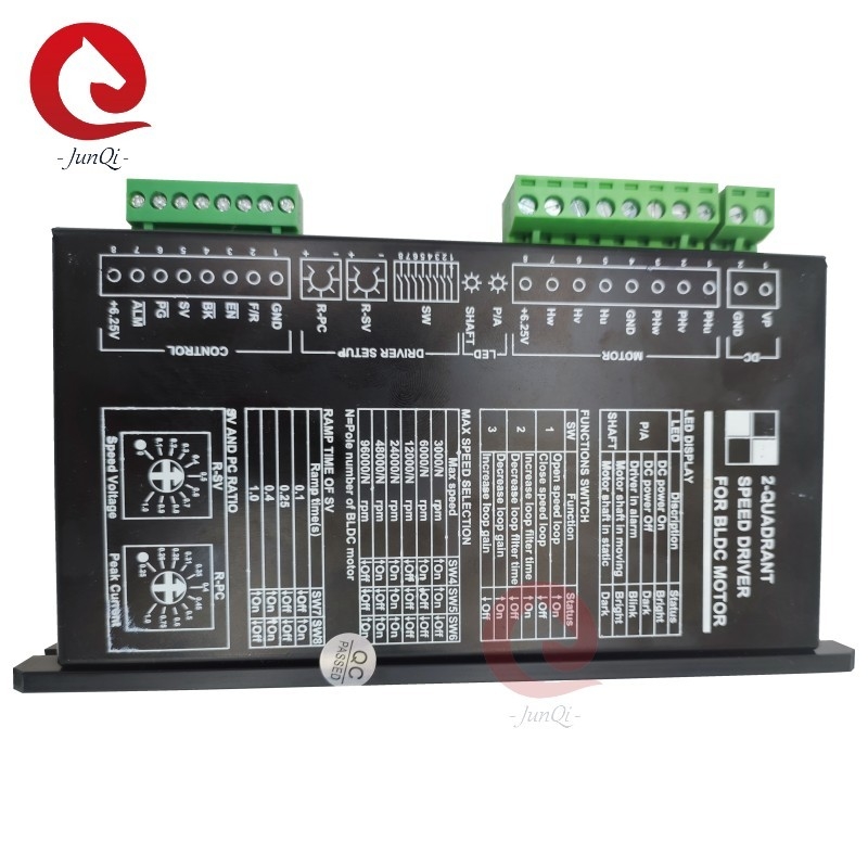 de Snelheidsbestuurder For van 48V 30A blsd4830dc-2q-n BLDC 86mm 80mm 3 Fase Brushless gelijkstroom Motor