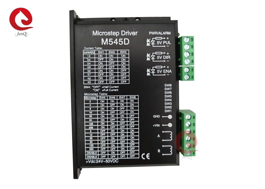 M545D CW5045 bijgewerkte versie 18-50VDC 1.5-4.5A 1/256 Microstep Stepping Motor Driver