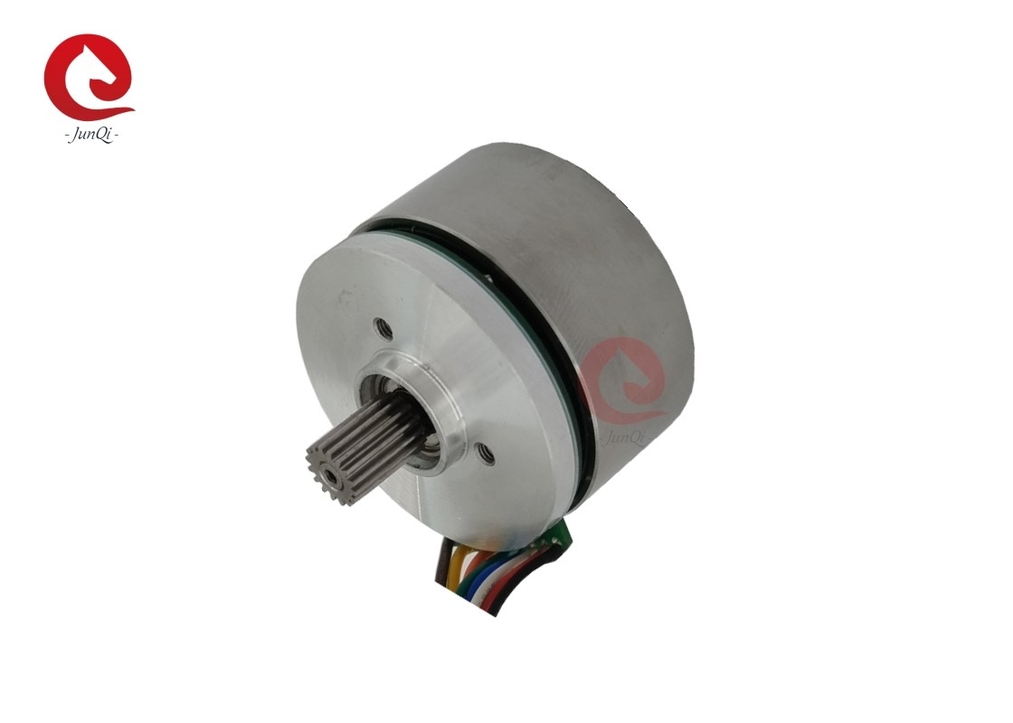 JQ45BLW27-24V-6170A-G01 Flat Out Rotor BLDC Motor 24V 27mm 130mN.M Hoog koppel voor balanceringsinstrumenten