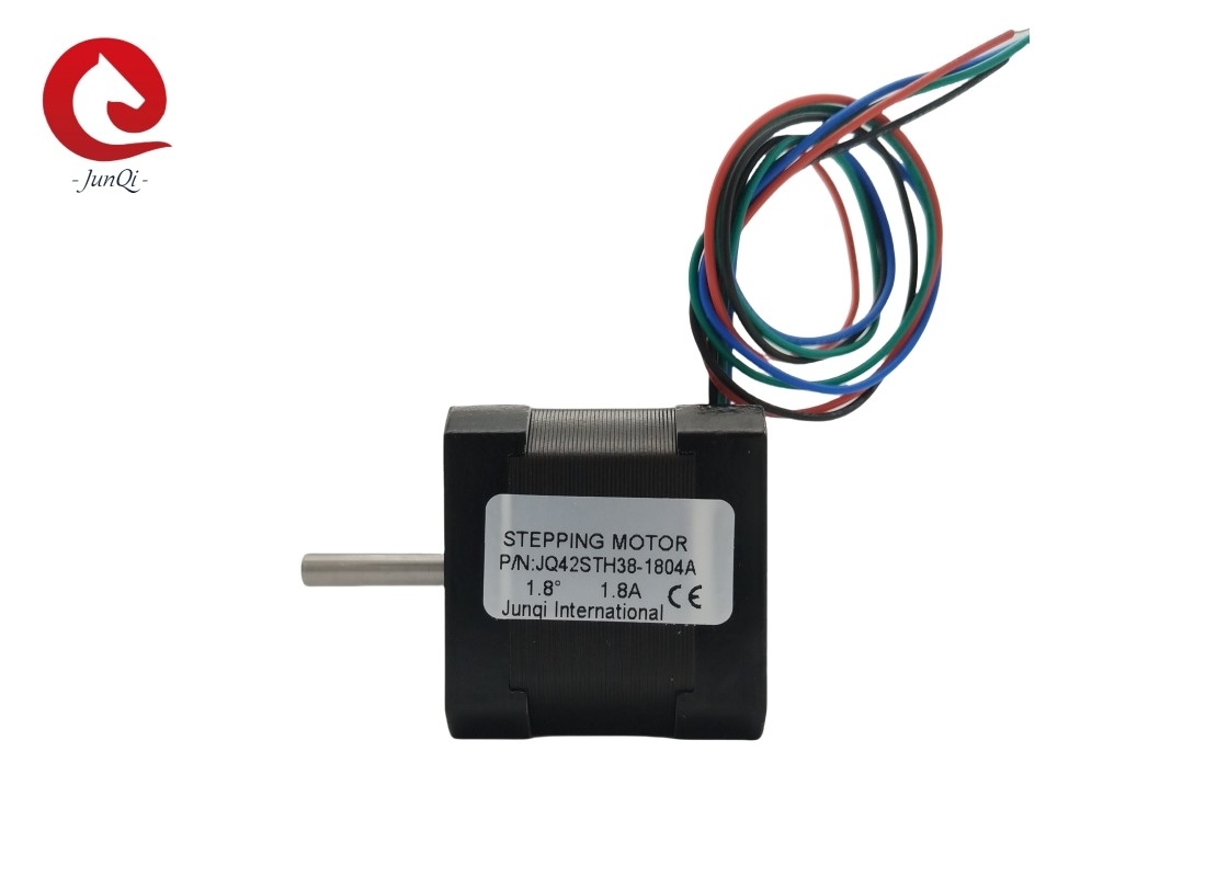 JQ42STH38-1804A 4-Lead Nema17 Stepper Motor 38mm Lengte 1.8A 0.4Nm Voor CNC Laser en 3D Printer