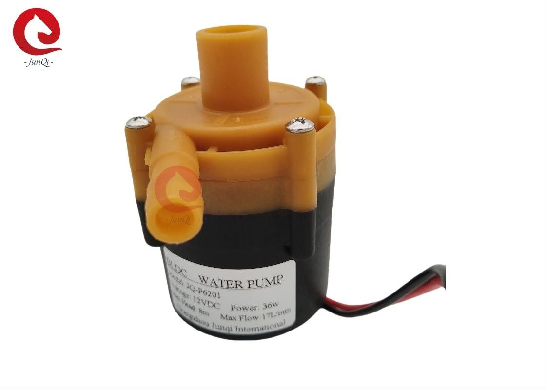 JUNQI 12V 24V circulerende borstelloze gelijkstroom waterpomp JQ-P6201 Laser chiller waterpomp