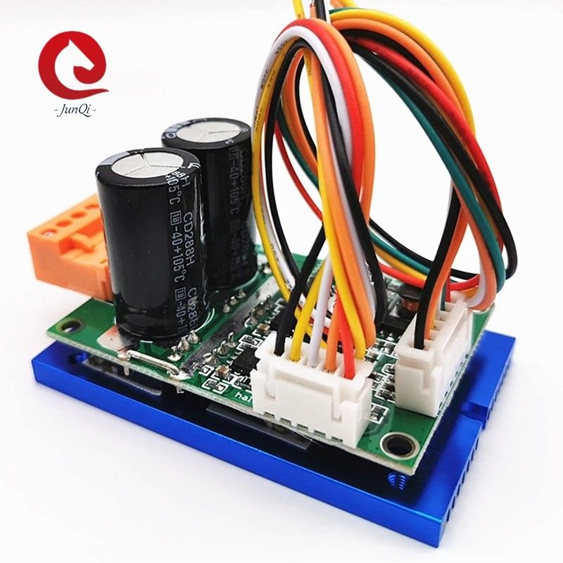 36~72VDC Originele JYQD_V7.5E Motor Drive Board High Power Control Board Met Heatsink Connector Wries Voor Hall Motor