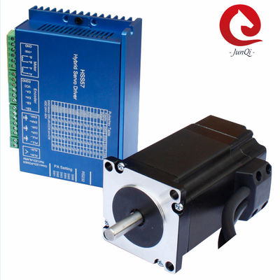 76mm Nema23 4.2A 2N.M HSS57-Stepper het Controlemechanisme Kit van Hybrid CNC van de Motorbestuurder