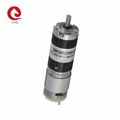 12V 28mm Hoog de Motor jqm-28RP385 Huis Applicance, Veiligheid controle van het Torsie Planetarisch toestel gelijkstroom