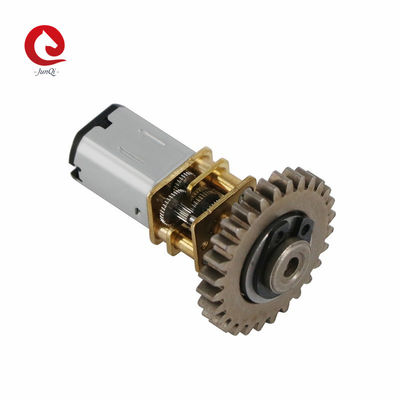 De doosmotor van het N203~12vdc 12mm Metal Gear met Wiel, Codeur, Laag t/min, Hoge Torsie voor Deurslot